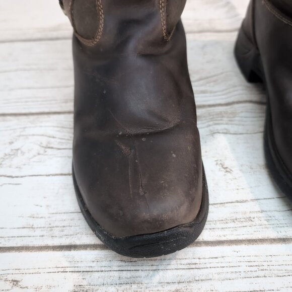 Dublin Riding Boots Brown Leather Tall Lace-Up Equestrian Field – Women’s 7 - Picture 3 of 9